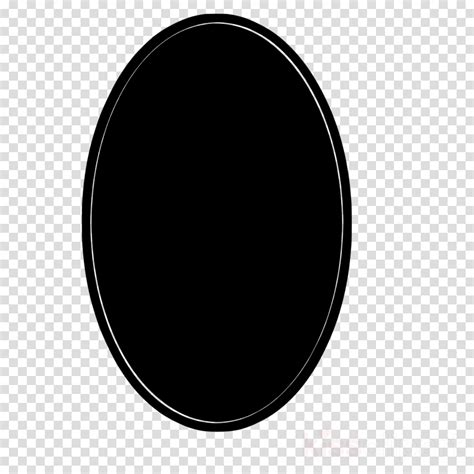 Black Oval Png Free Logo Image