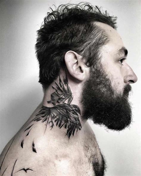 By Inez Janiak Neck Tatto Tatoo Tatuagem Masculina