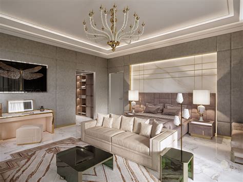 Here you can see 20 modern luxury beds, many rooms are small in size, yet they appear to be luxurious and that was achieved with the use of simple design elements such as a cohesive color scheme, nice bedroom furniture, plants, crown molding, and small sitting areas. Modern home interior design in Dubai | 2019 year | Spazio
