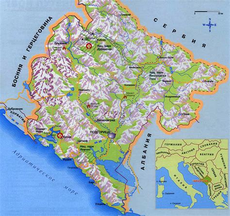 Karte is a town and a locality in the australian state of south australia located in the state's east about 192 kilometres east of the state. Montenegro Geographischen Karte