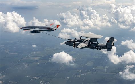 Mq 25 Completes Second Unmanned Refueling Mission Avweb