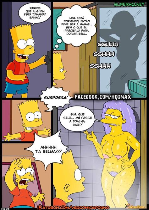 Velhos Costumes 8 Simpsons Porno Quadrinhos Eroticos