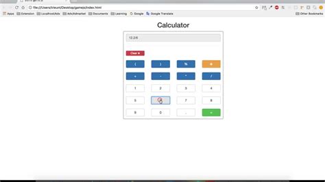 Calculator Javascript Youtube
