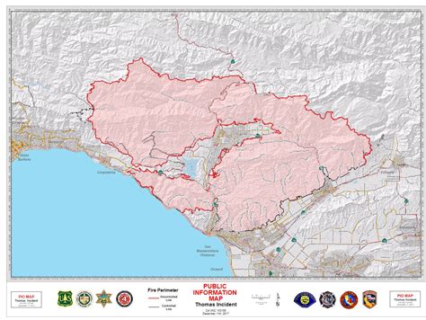 California Thomas Fire Map 2023 Latest News Tips And Tutorial