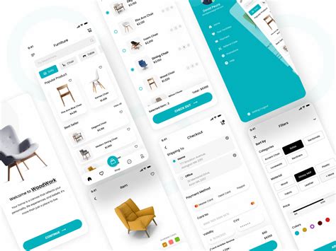 Furniture Shop App By Rentech Digital On Dribbble
