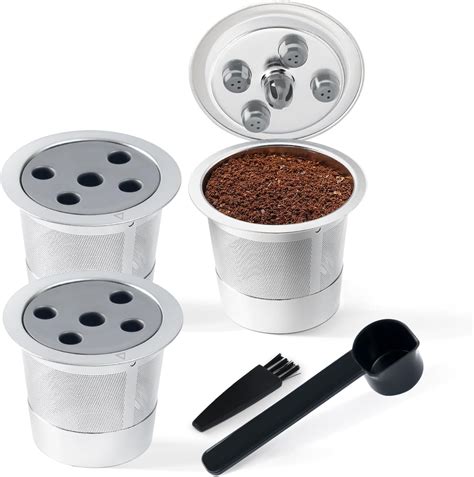 3 Pack Stainless Steel Reusable K Cups For Keurig K Supreme And K Supreme Plus