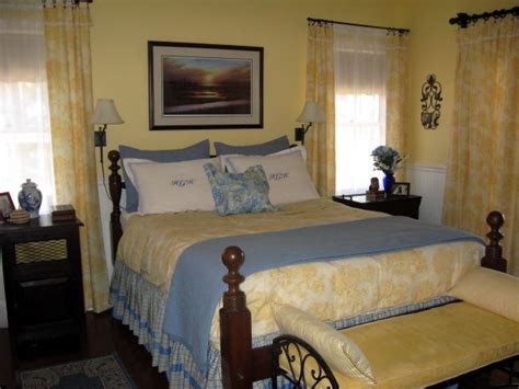 28 Best Images About Yellowblue Bedroom Ideas On Pinterest Bedroom