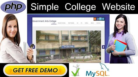 Simple College Website Project In HTML CSS JAVASCRIPT AJAX JQUERY College Projects For
