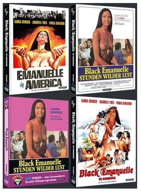 Black Emanuelle Stunden Wilder Lust Erscheint Mit Der Hardcore Fassung In Vier Mediabooks