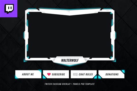 Best Twitch Stream Overlay Templates In Free Premium