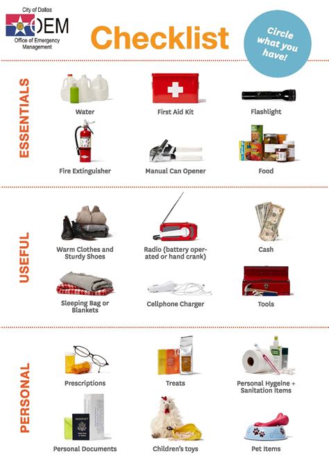 Survival Kit Checklist 2022