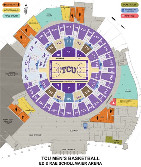 Tcu Online Ticket Office Seating Charts