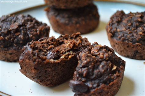 Vegan Double Chocolate Oat Muffins The Healthy Home Cook