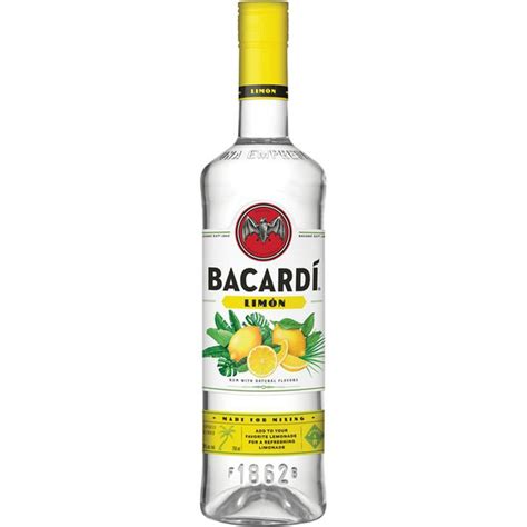 Bacardi Limon Citrus Rum 750 Ml Instacart