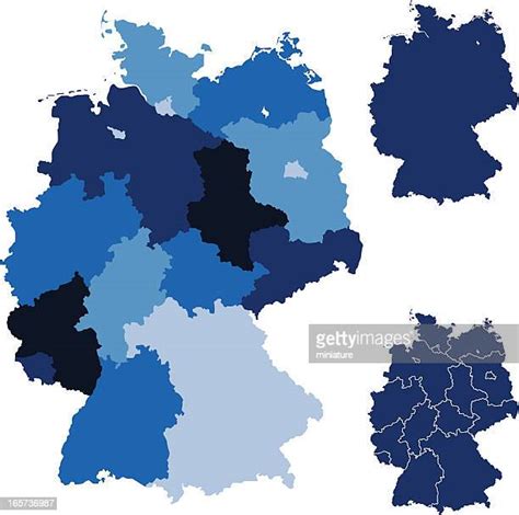 Germany Map Regions Photos And Premium High Res Pictures Getty Images