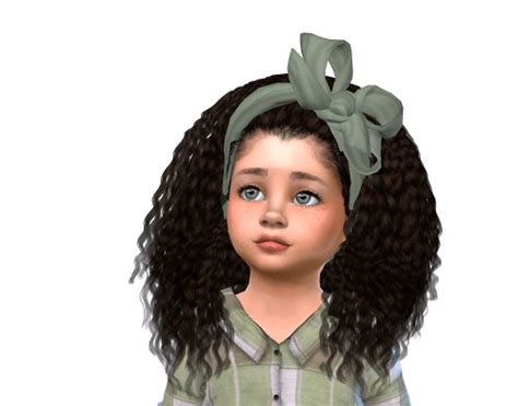 Sims 4 Nouks Kinky Curly Hair For Toddlers The Sims Book