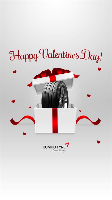 Happy Valentines Day Kumho Tyre Behance