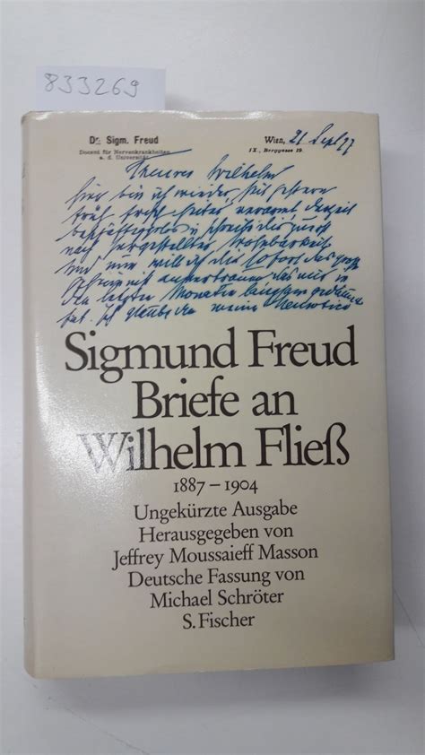 Briefe An Wilhelm Fliess Von Sigmund Freud Zvab