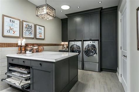 12 Marvelous Laundry Room Design With Stunning Storage Ideas Grey