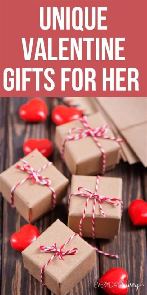 Unique Valentine Gifts For Her Everyday Savvy
