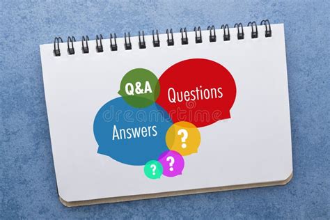 Qanda Questions And Answers Stock Image Image Of Solving Information