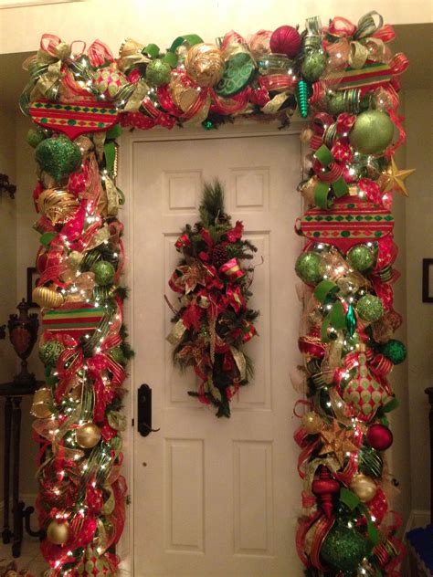 See more ideas about christmas holidays, crafts, christmas decorations. Red, green, and gold Christmas Garland Tothegoodlifewithme ...