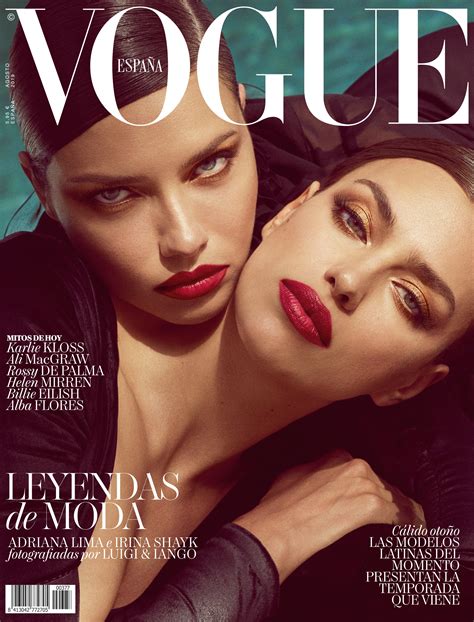 Irina Shayk Y Adriana Lima Portada De Vogue Agosto Vogue España