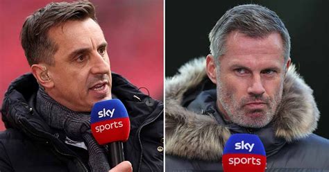 Gary Neville Hits Back As Jamie Carragher Disregards