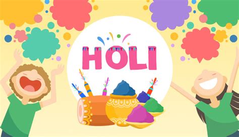 Holi Festivals For Kids Mocomi