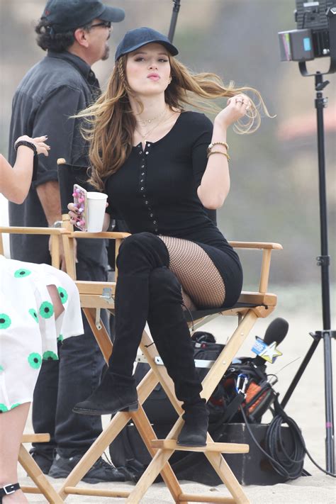 Bella Thorne Puffy Nipples On The Set Of You Get Me In San