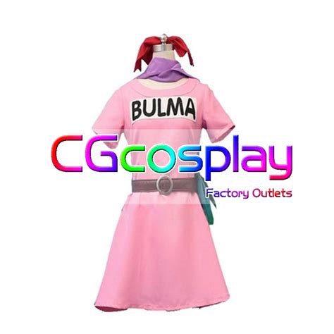 Cgcos Hot Dragonball Z Bulma Dragon Ball Z Dress Game Cos Anime Cosplay