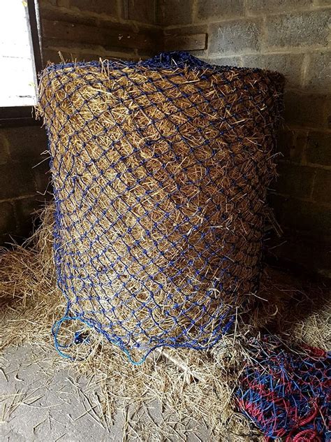 Equipride Round Bale Hay Net Haylage Slow Feeder Small Holes And 6 Feet