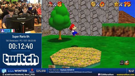 Super Mario 64 - TAS Showcase (2) by fplush [DE] ESA Winter Marathon