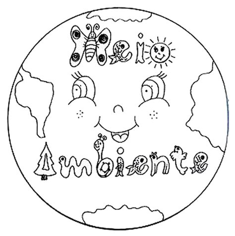 Desenhos De Meio Ambiente 16 Para Colorir E Imprimir Colorironlinecom