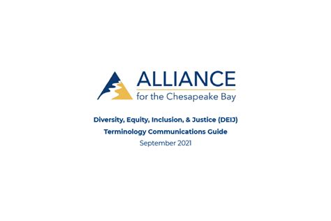 The Alliance Releases Its Diversity Equity Inclusion And Justice