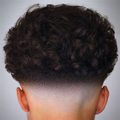 Taper Fade Curly Afro