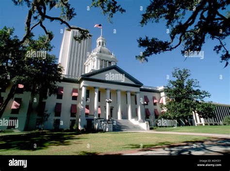 Tallahassee Florida State Capitol Building Stock Photo Alamy