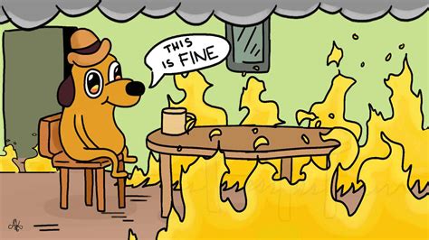 100 This Is Fine Wallpapers