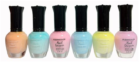 Buy Kleancolor Nail Lacquers 6 Colornew Pastel Spring Collection Online