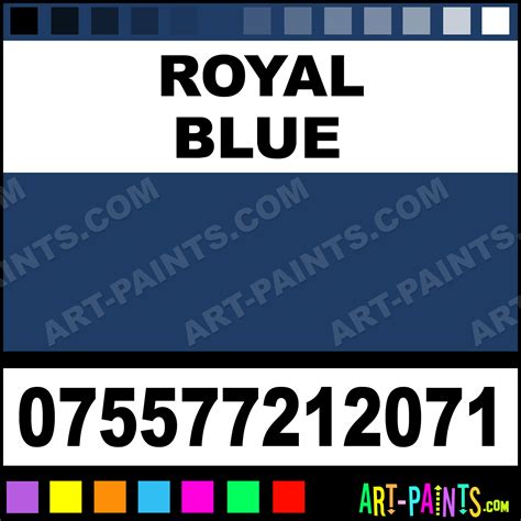 Royal Blue Now Enamel Paints 075577212071 Royal Blue Paint Royal