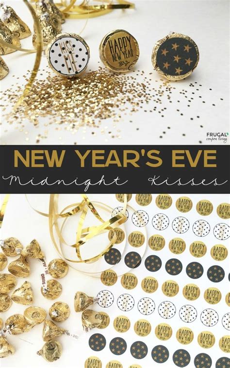 new year s eve midnight kisses printable midnight kisses new years eve traditions new years eve