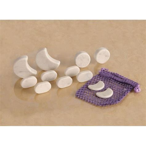Massage Warehouse Offers The Lowest Prices On Cold Marble Stone Set For Migraine Therapy 12