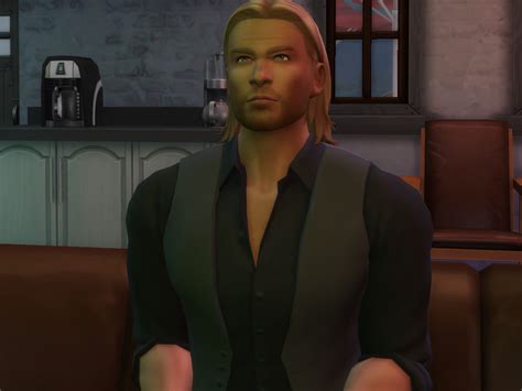 Chris Hemsworth Sim By Golyhawhaw Updated The Sims 4