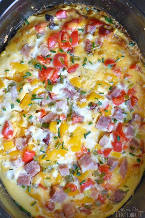 This slow cooker breakfast casserole is easy to make because you prepare it the night before. This Slow Cooker Overnight Ham and Cheese Breakfast ...