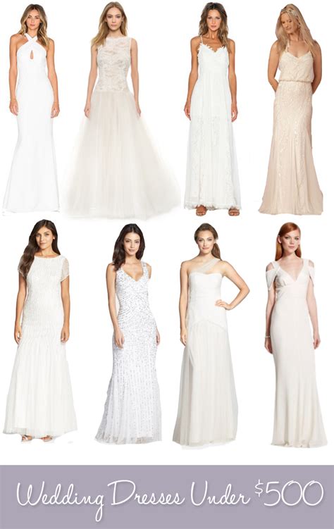 With sleek, beaded, and bohemian wedding dresses under 500, our stunning collection means you're sure to find your dream wedding. Wedding Dresses Under $500 | Life Unsweetened