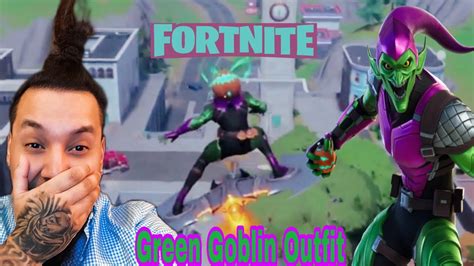Green Goblin Skin Showcase Gameplay And Giveaway Fortnite Chapter 3
