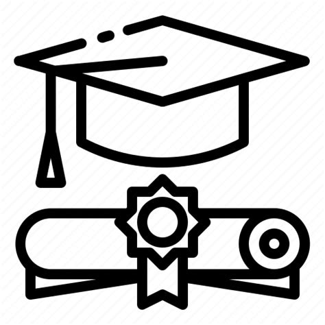 Education Graduation Knowledge Learn School Study University Icon