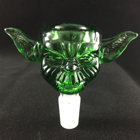 Buy the best and latest harley davidson glass on banggood.com offer the quality harley davidson glass on sale with worldwide free shipping. 14mm Male Yoda Bowl Piece | Bongs, Pipes and bongs, Cool pipes