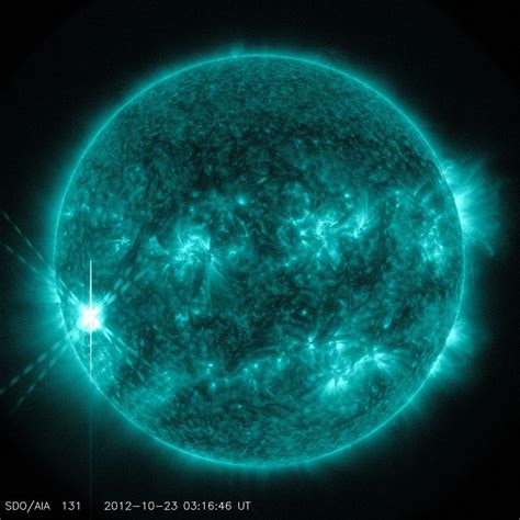 Amazing Solar Flare Of Oct 22 2012 Credit Nasa Sdo Nasa S Solar Dynamics Observatory