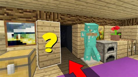 Minecraft Tutorial How To Make A Secret Room Youtube